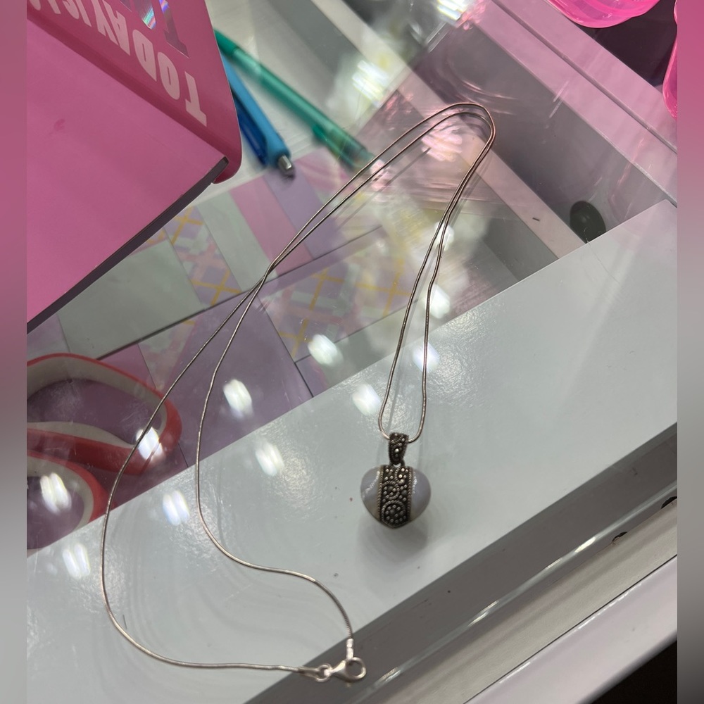 925 Sterling Silver Chain Necklace 30” long